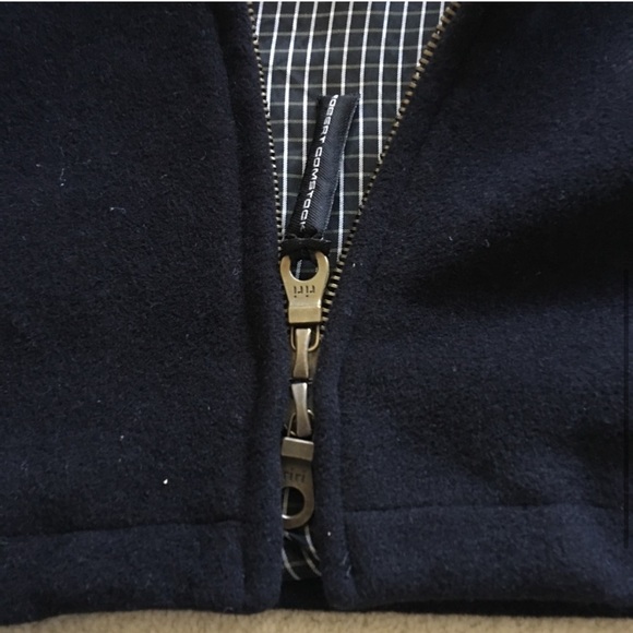 Robert Comstock-Men’s Wool Blend Coat - Picture 4 of 5